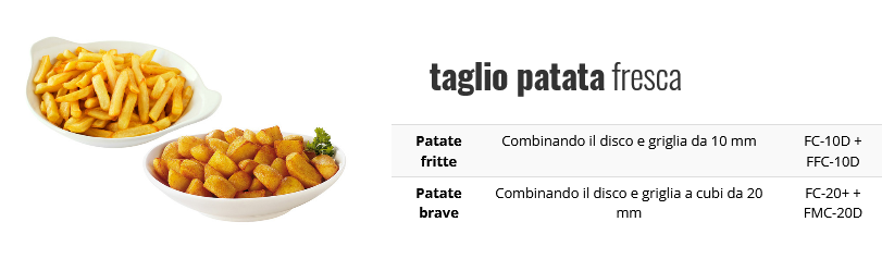 disco per patate al forno